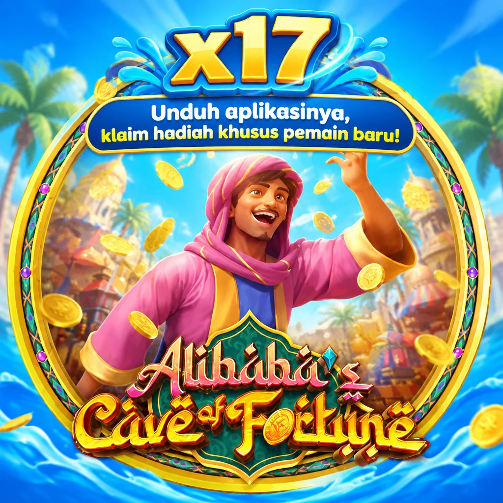 x17 · Alibaba Cave · Tampilan permainan